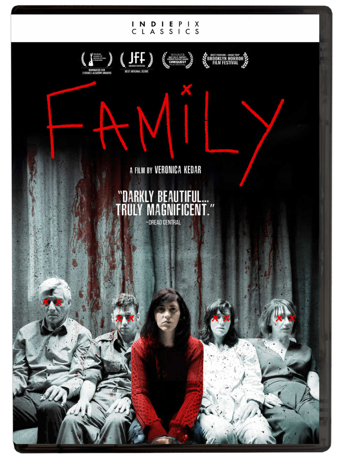 Family is an intense Israeli film that explores the complexities and dysfunction of far from ideal family relationships. Not rated but best for adults.