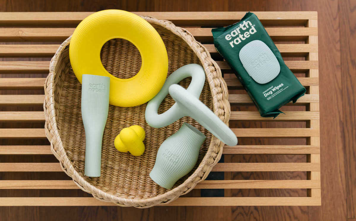 earth rated dog toys assorted