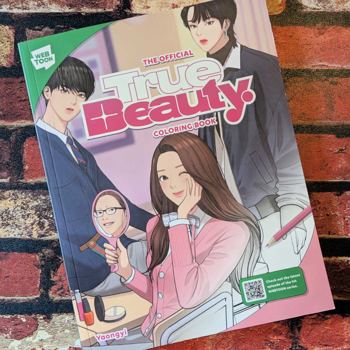 official true beauty coloring book