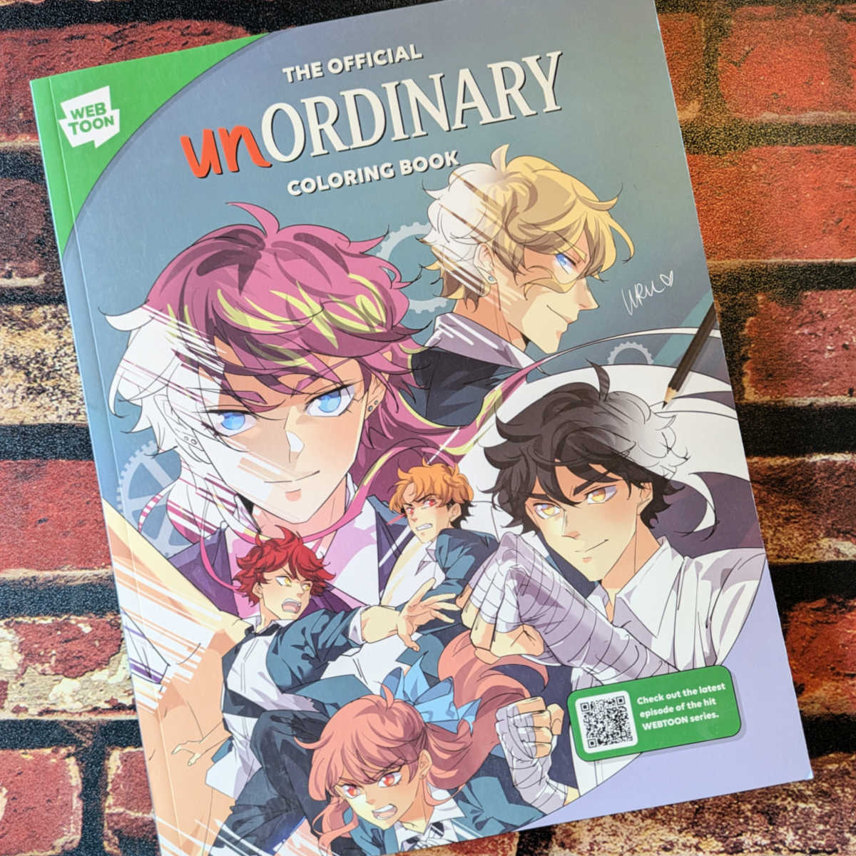 webtoon unordinary coloring book