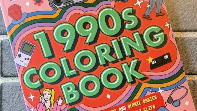 feature 1990s coloring book