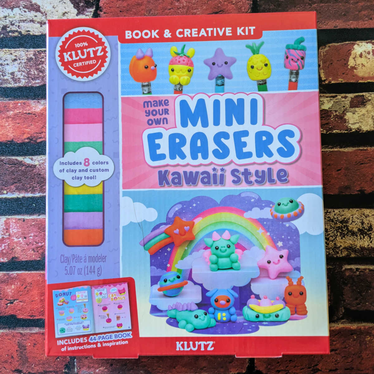 klutz erasers kawaii craft kit