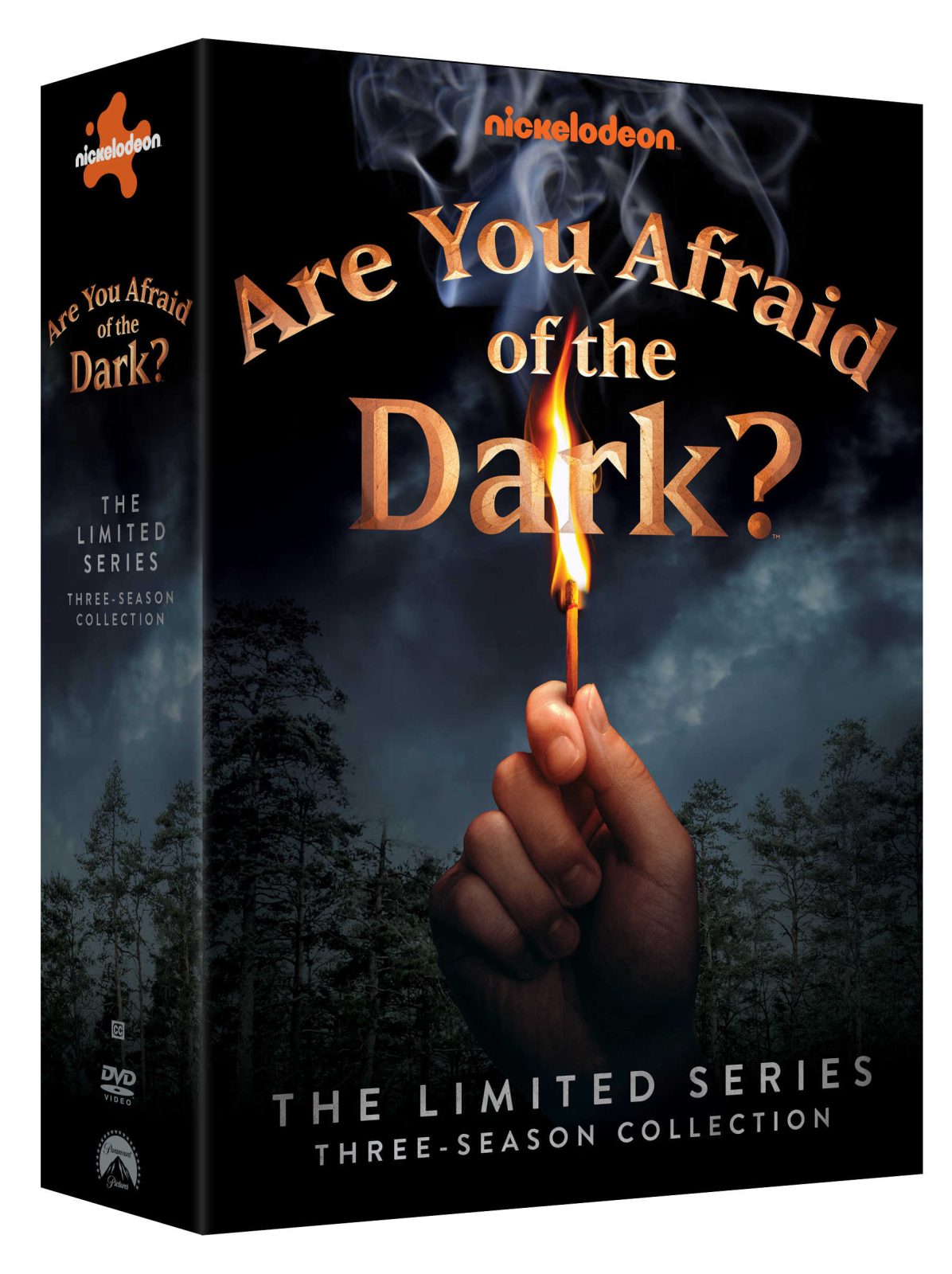 Relive the terror of the Midnight Society as Are You Afraid of the Dark? returns in a spine-chilling three-season limited series DVD set. Join Rachel and her friends as they face terrifying tales, solve mysteries, and confront the darkest forces. 