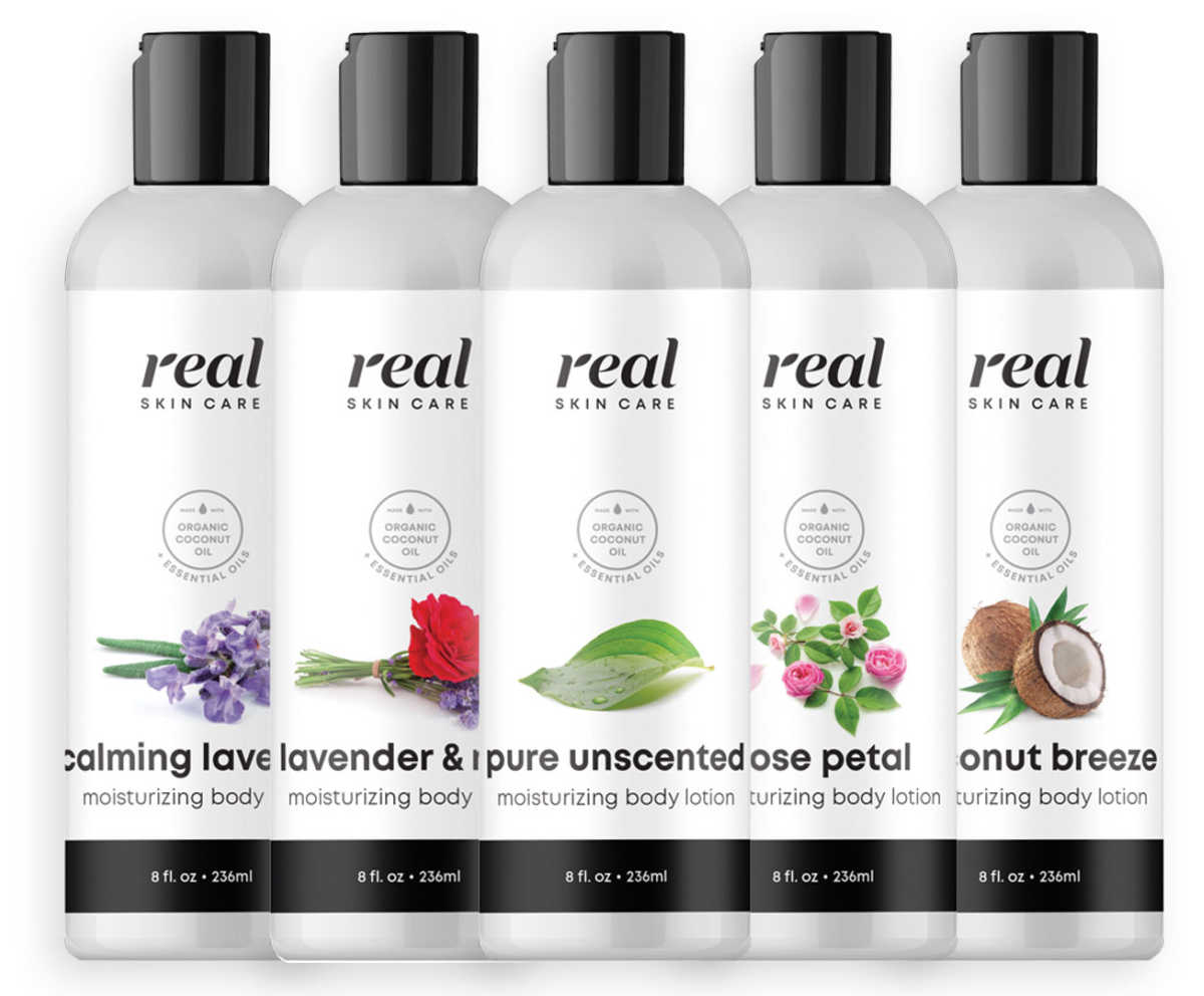 real skin care lotion