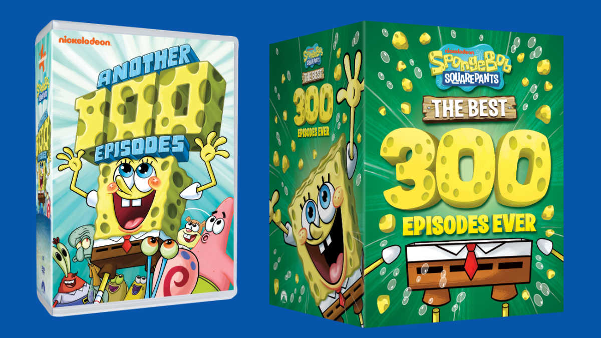 spongebob dvd collections