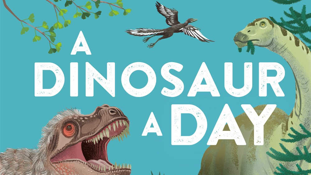 feature a dinosaur a day childrens book