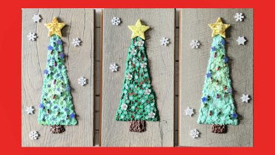 feature christmas tree sign craft