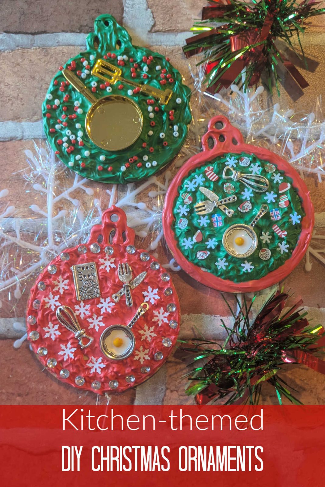 Get creative this holiday season with DIY kitchen-themed Christmas ornaments for home cooks! Whip up festive decorations for your home using simple supplies and your imagination. Perfect for foodies, chefs, and anyone who loves to cook.