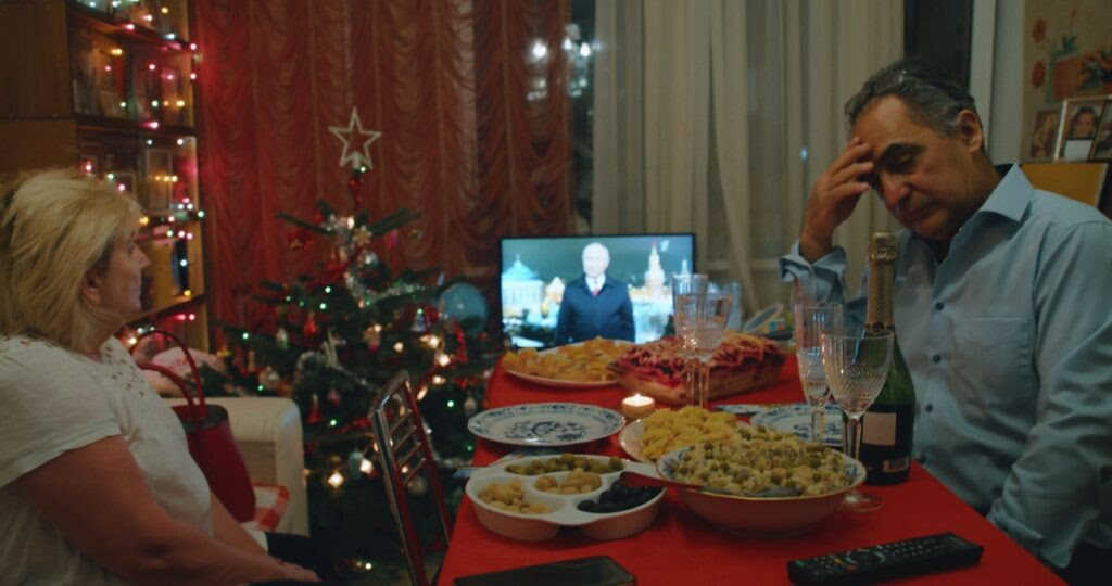 latvian documentary christmas scene