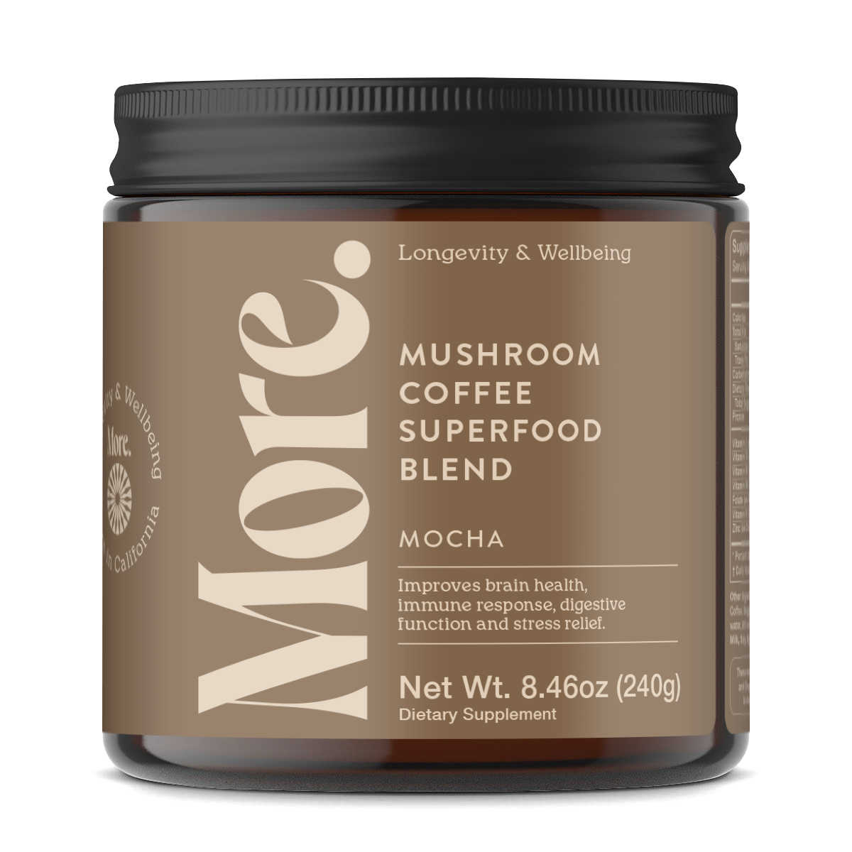 More Mocha Mushroom Coffee