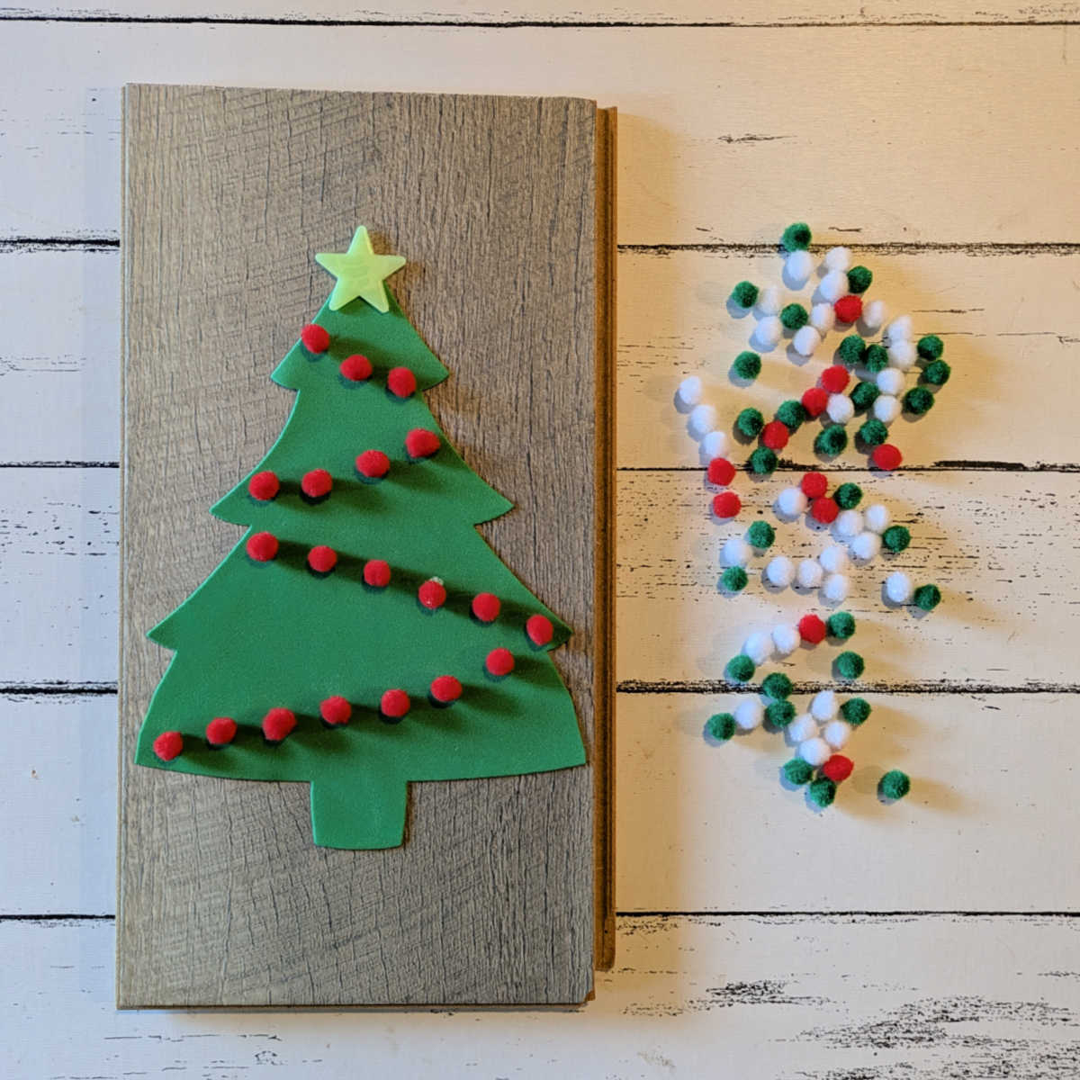 easy christmas tree craft for kids