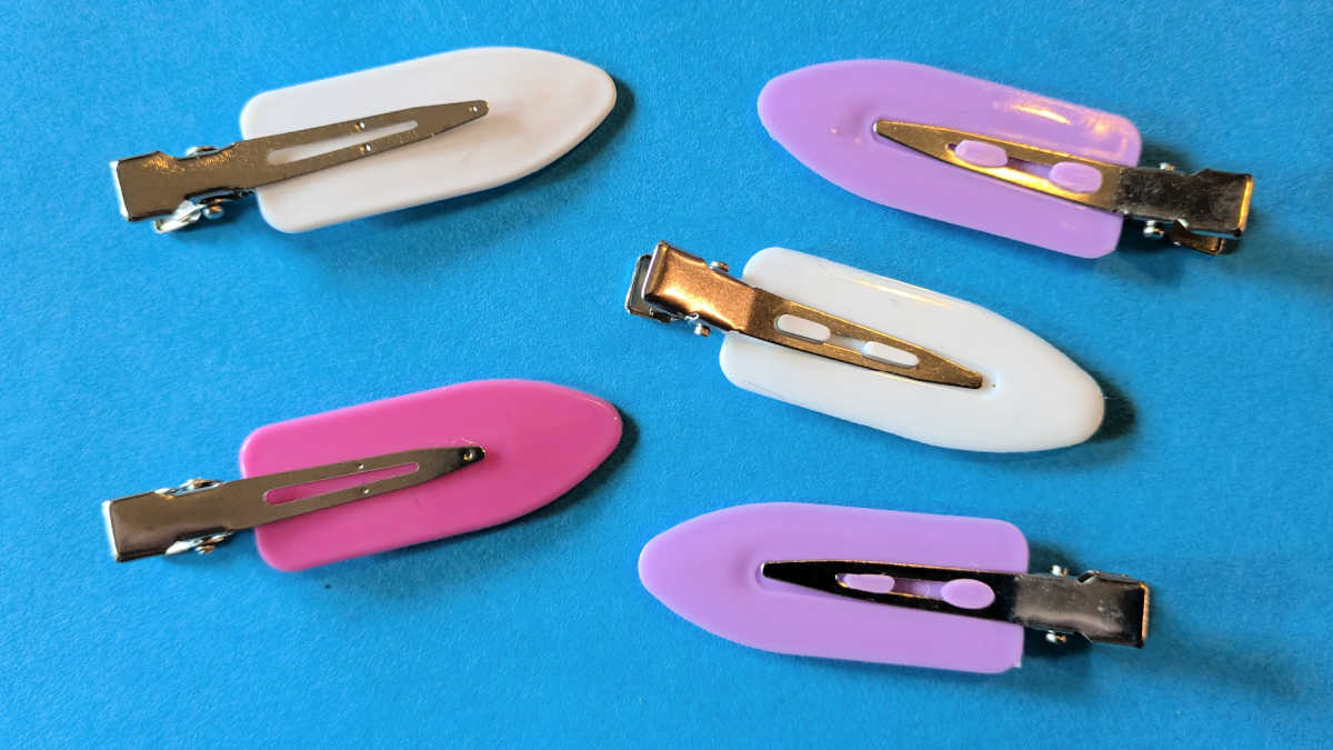 flat hair clips for decoden crafts