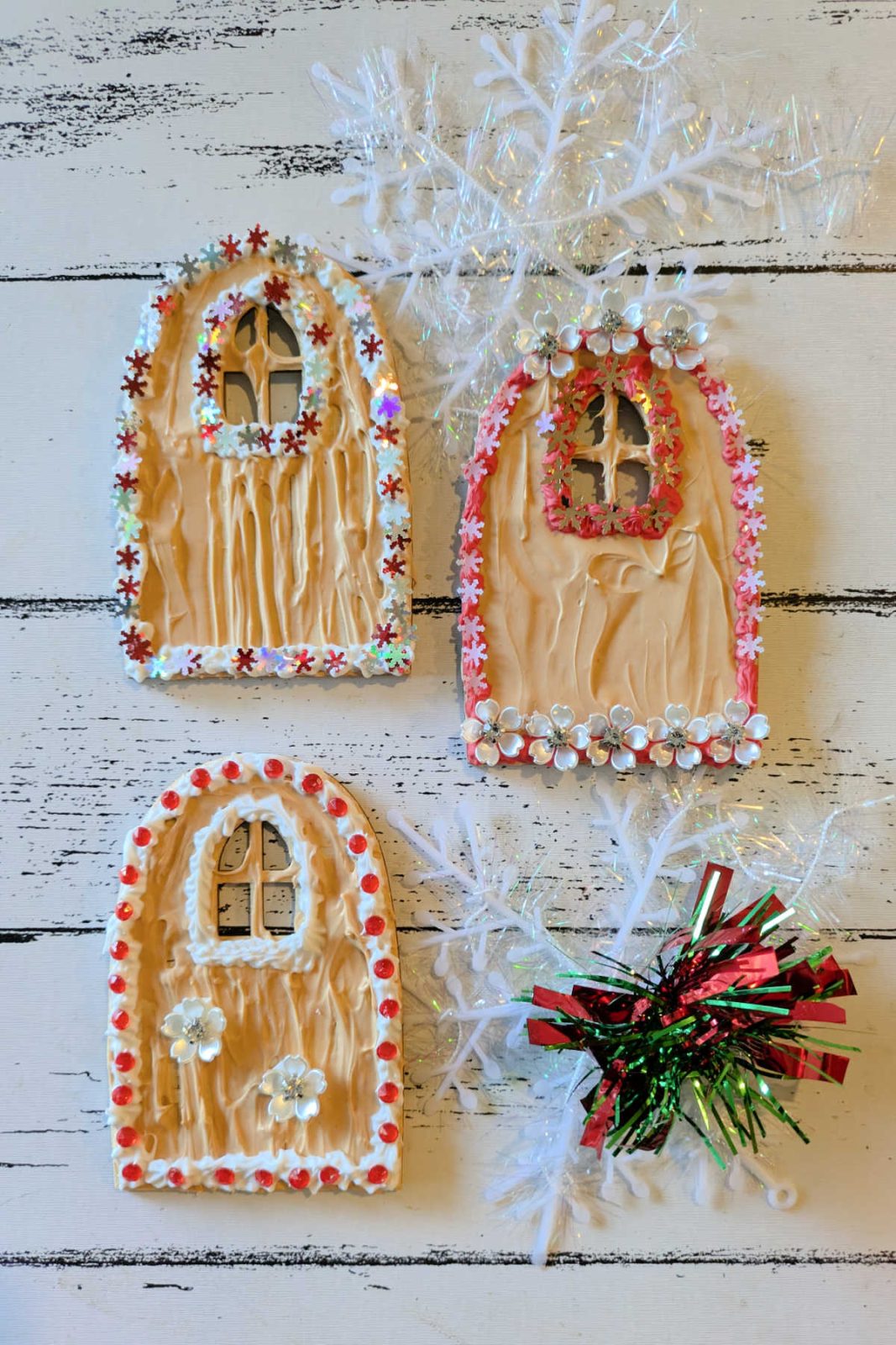 Add a touch of magic to your holiday decor with this Christmas Fairy Door Craft! This easy and fun DIY project uses whipped cream glue and your creativity to create a unique and enchanting door for fairies to join your holiday celebrations. 