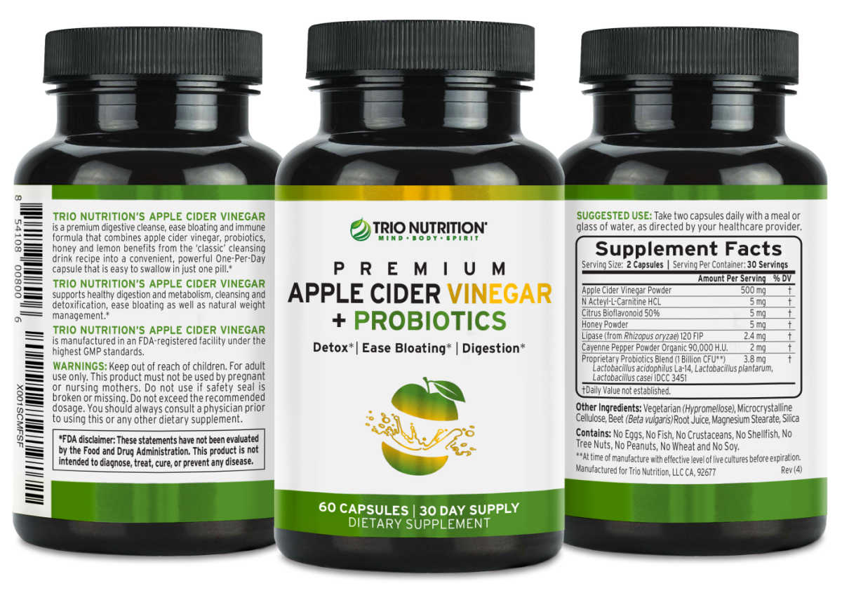 trio nutrition apple cider vinegar