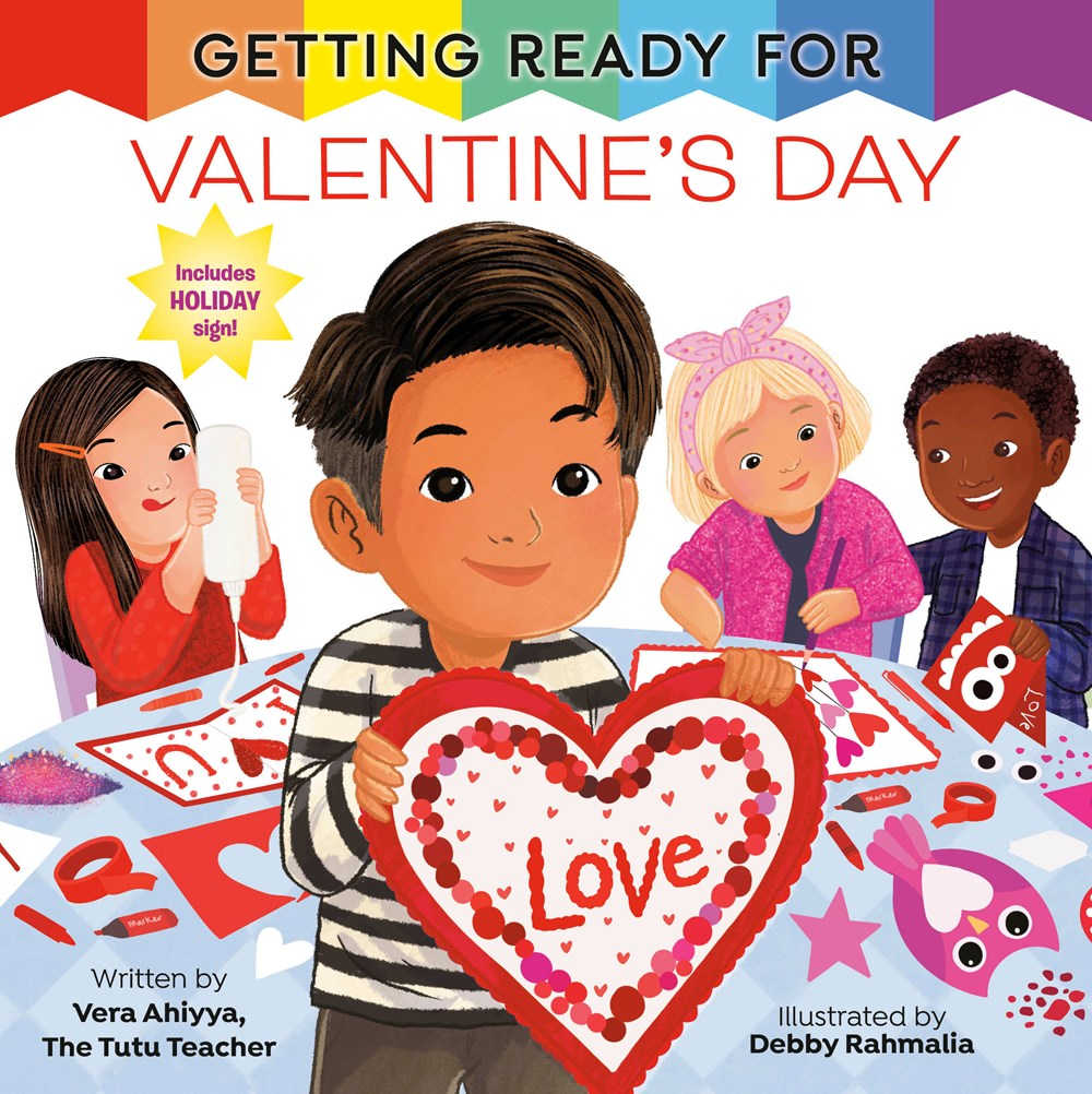 book cover Getting ready for valentines day