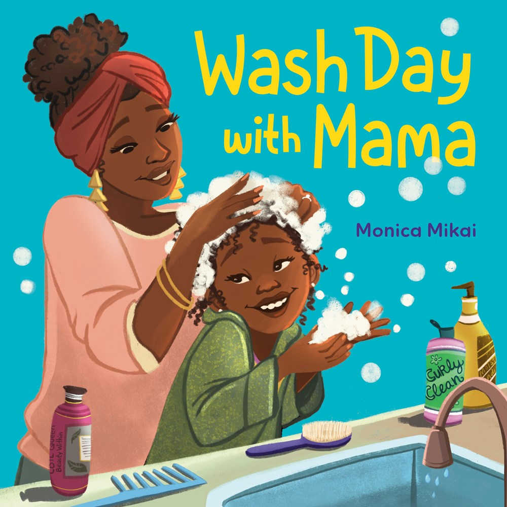 book cover wash day with mama