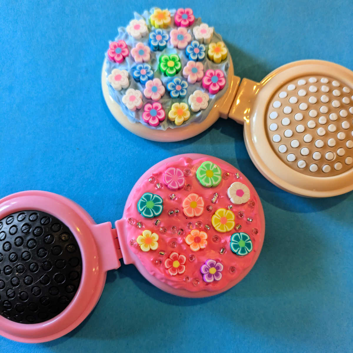 decoden flower travel hair brush