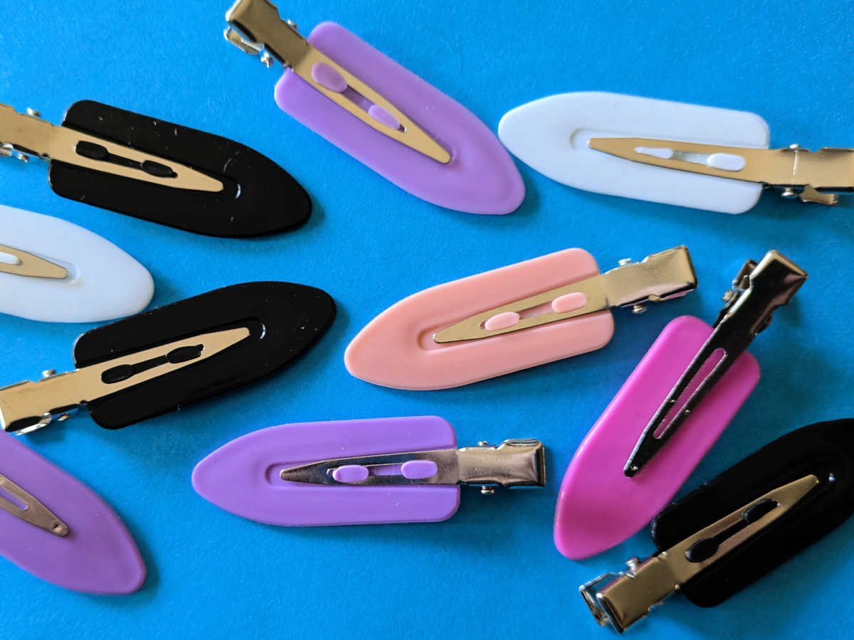 hair clips for cream glue decoden crafts