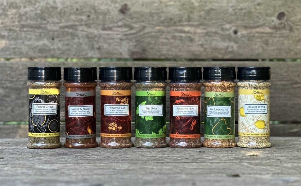 Stella Foods Spice Bottles