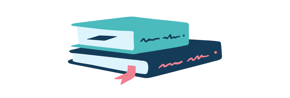book stack