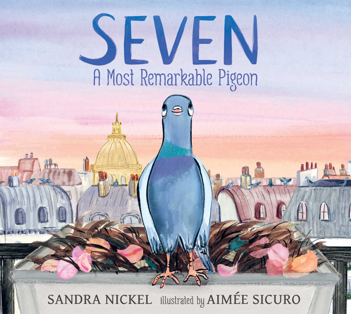 SEVEN childrens book cover