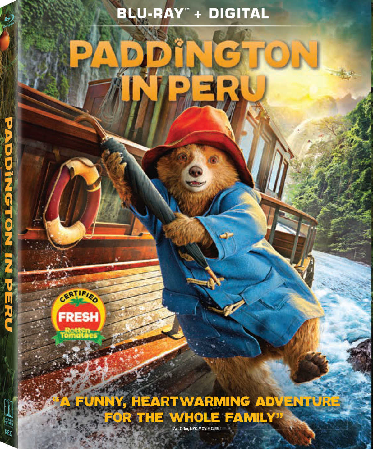 blu-RAY PAddington in Peru movie