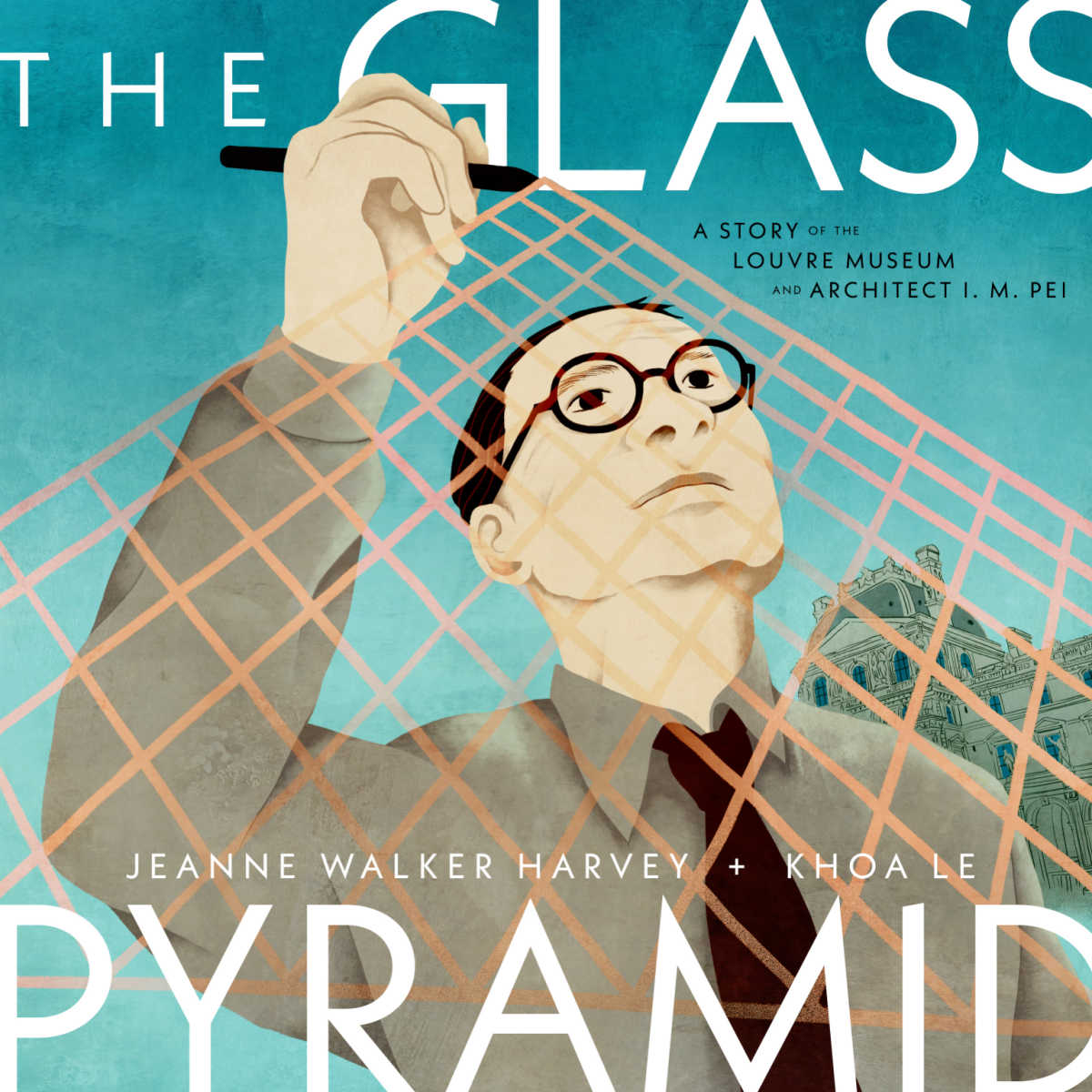 book cover the glass pyramid