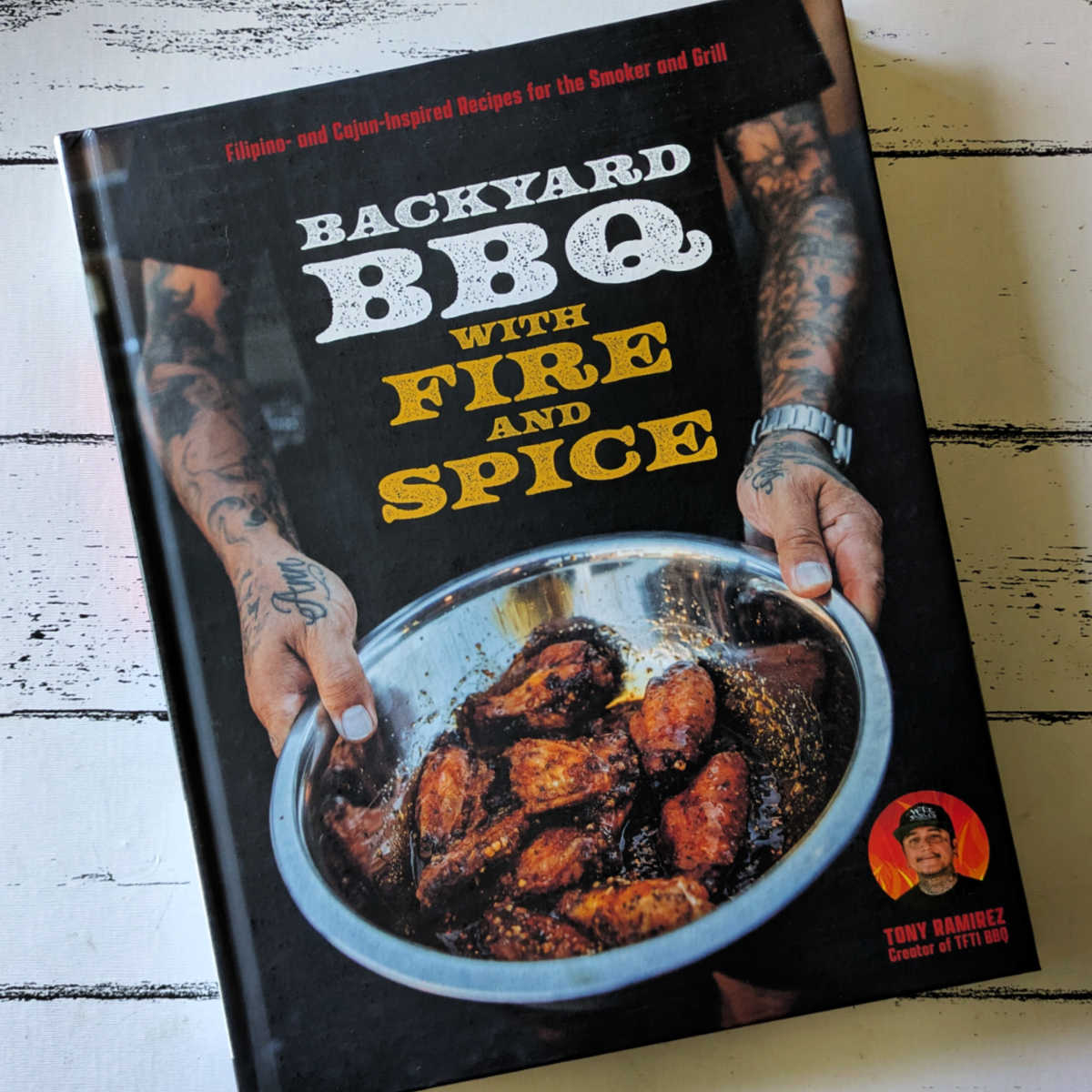 cookbook backyard bbq with fire and spice