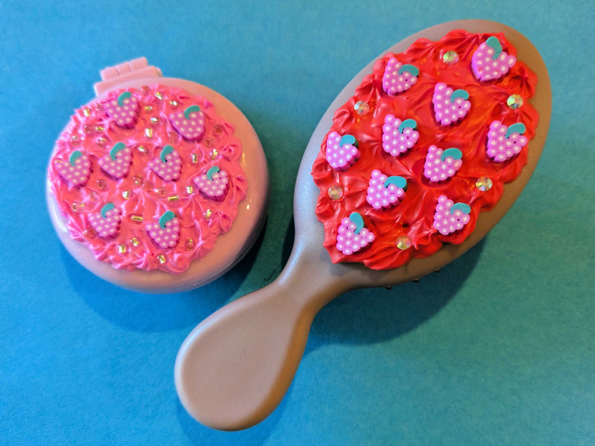 decoden grape hair brushes