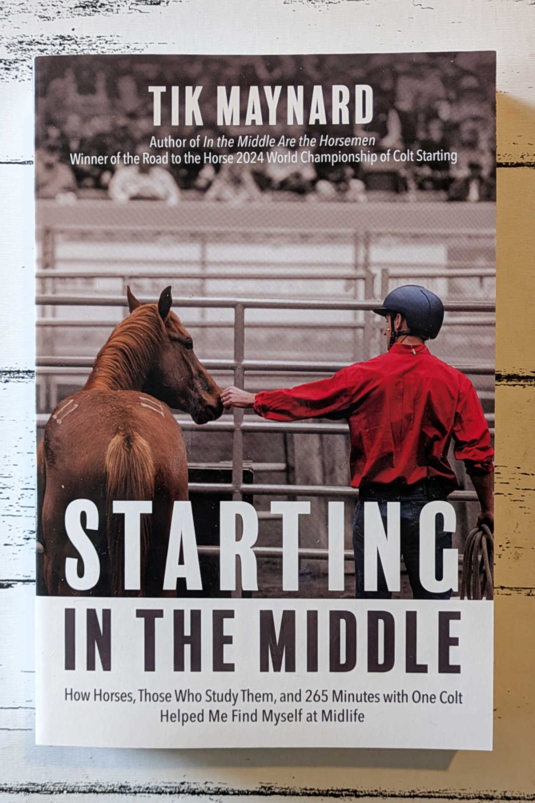 Discover Starting in the Middle, Tik Maynard's powerful follow-up to In the Middle Are the Horsemen as he navigates midlife and finds new meaning.
