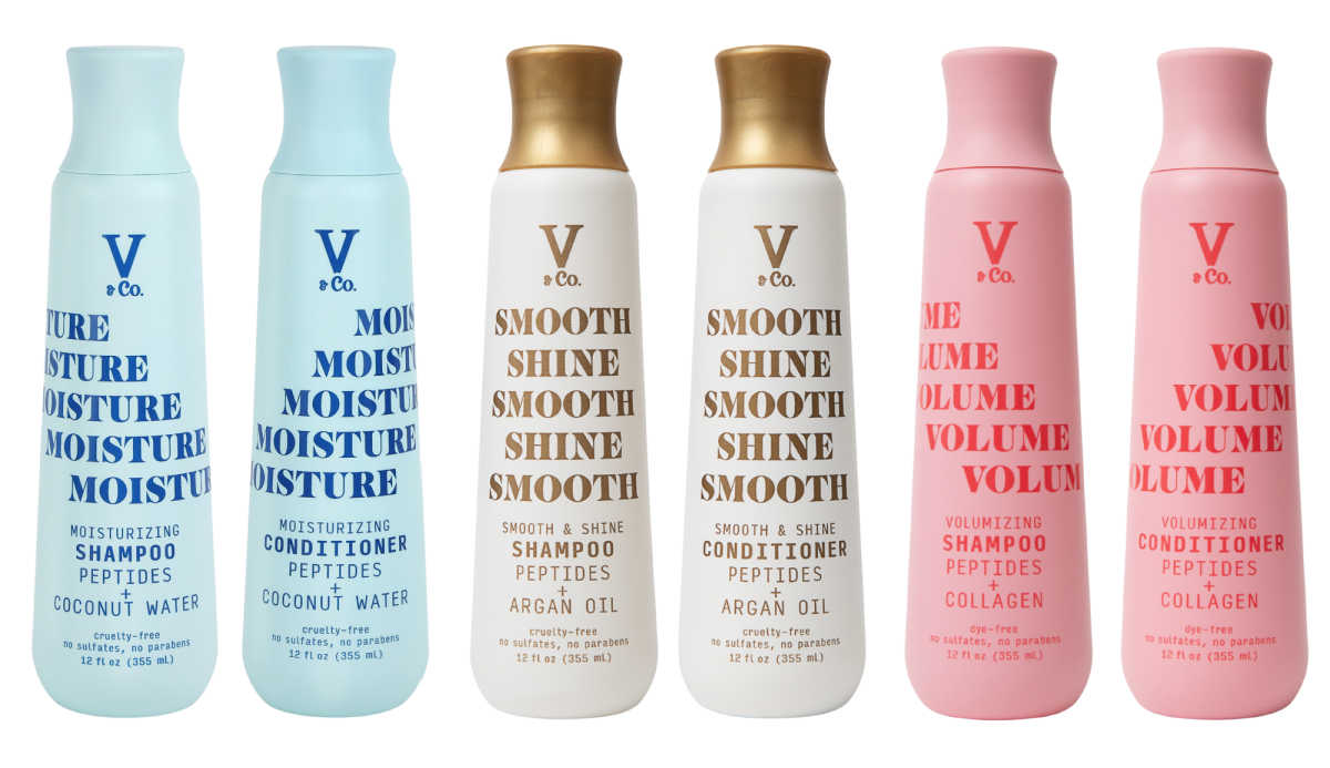 v and co shampoo for mom