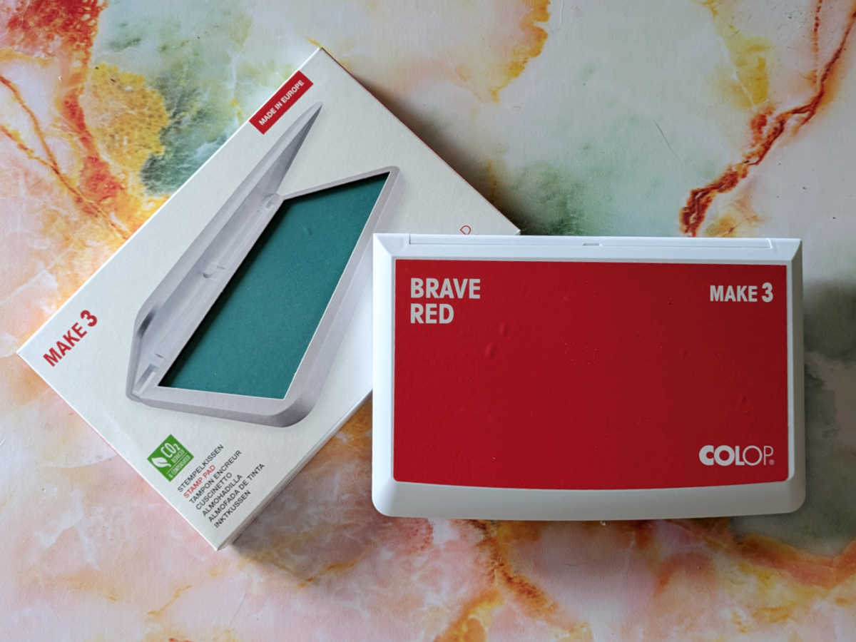 Colop Make Series Ink Stamp Pads with non-toxic premium ink