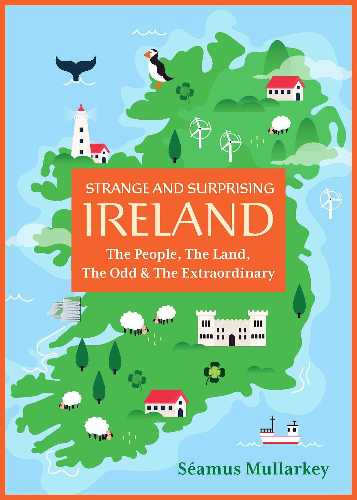 book cover strange and surprising Ireland