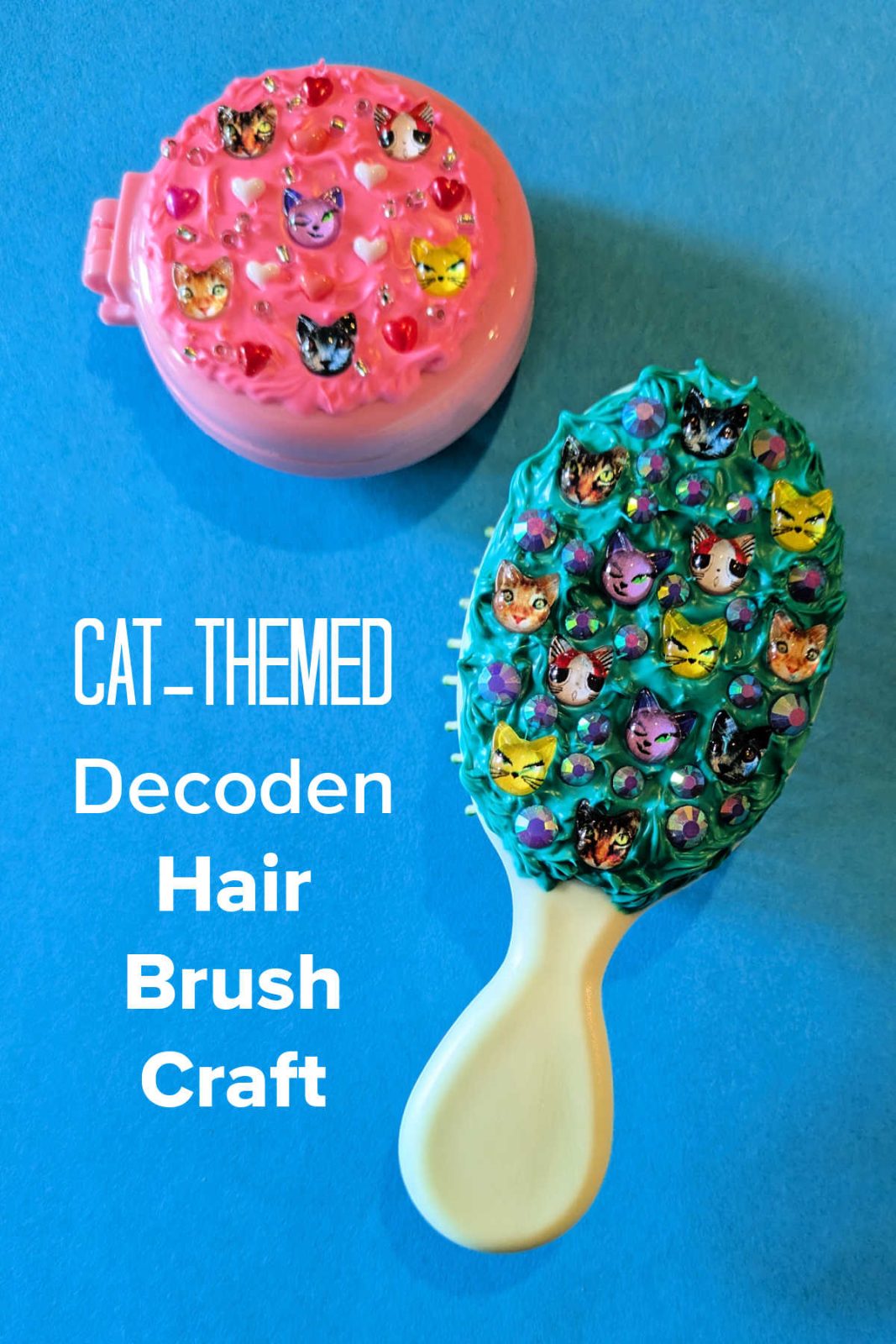 Show your feline affection with a charming DIY Cream Glue Cat-themed Hair Brush! This easy and fun craft uses colorful whipped cream glue and adorable cat decorations to create a unique and purr-fect hair accessory for cat enthusiasts of all ages.