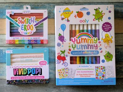 colorful ooly markers