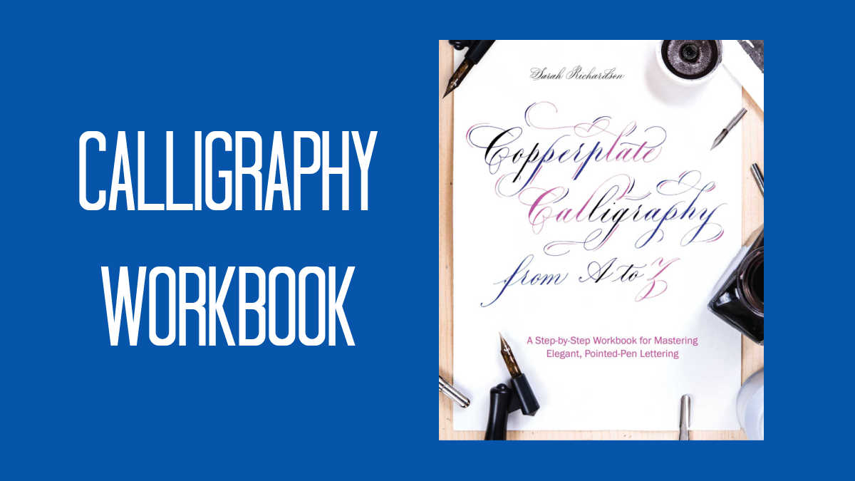 copperplate calligraphy workbook