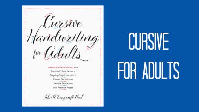 cursive for adults