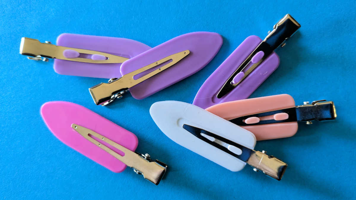 flat hair clips for craft projects