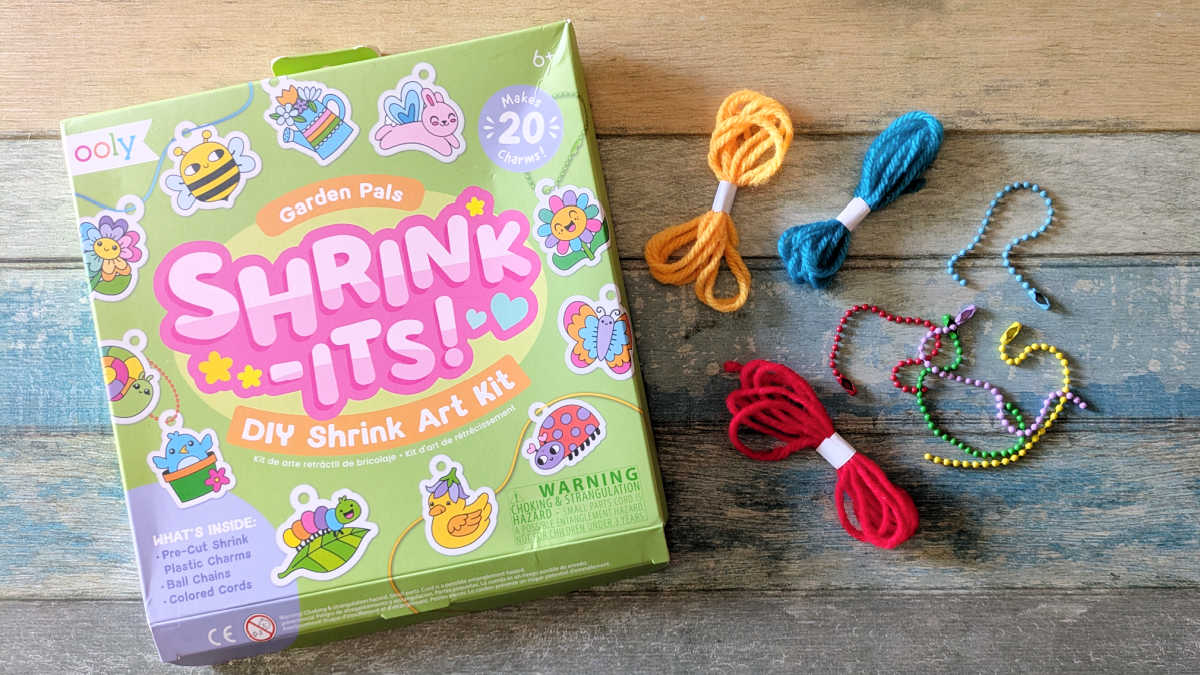garden pals shrink-its diy shrink art kit