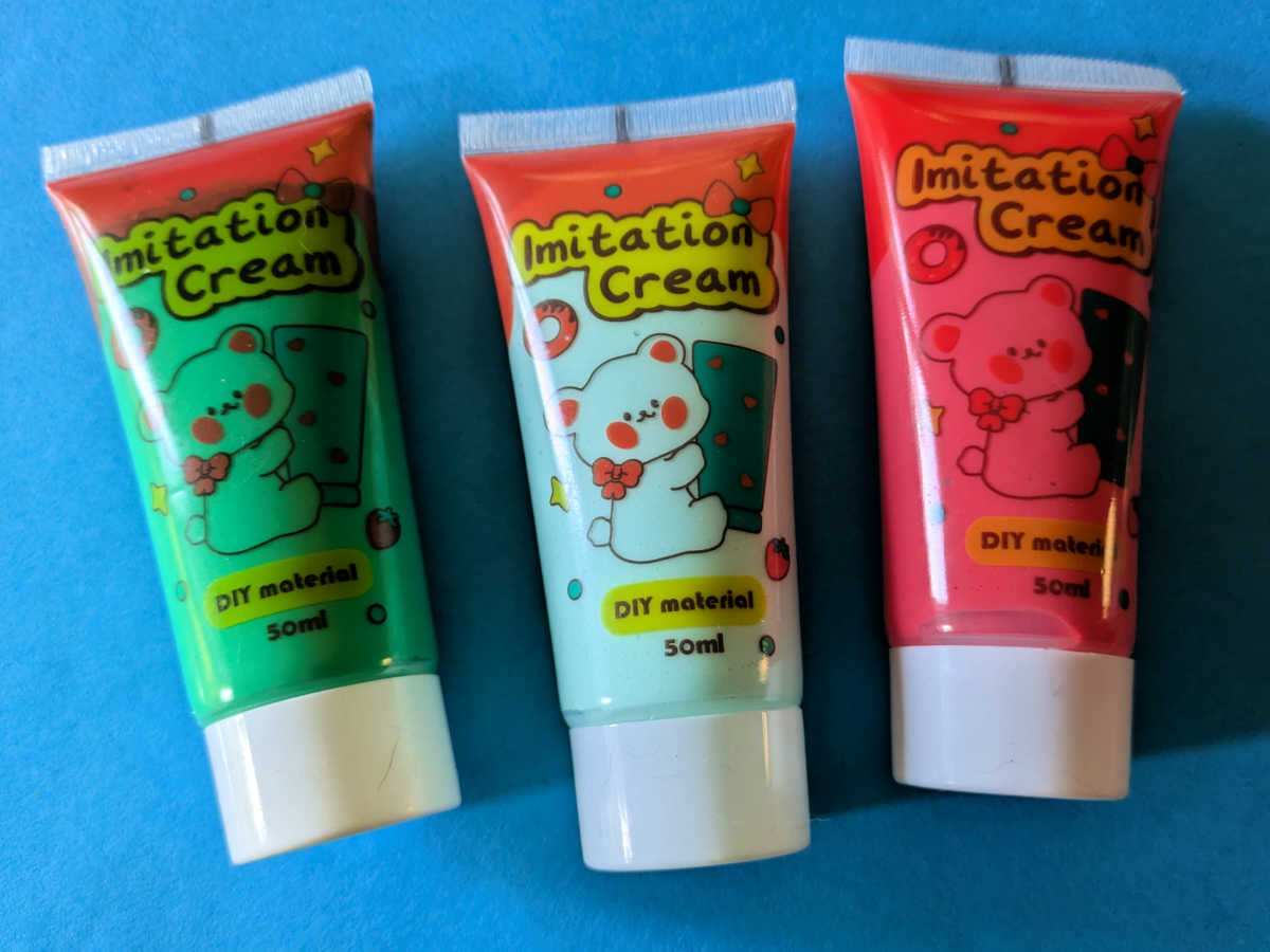 imitation diy cream glue