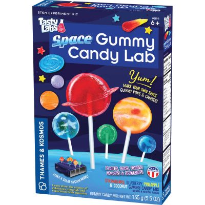space gummy candy lab stem experiment kit