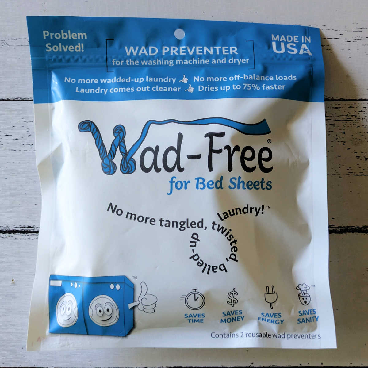 Hello Wad-Free, the handy laundry gadget that really works. Learn about this ingenious solution that prevents sheet wads and simplifies your laundry routine.