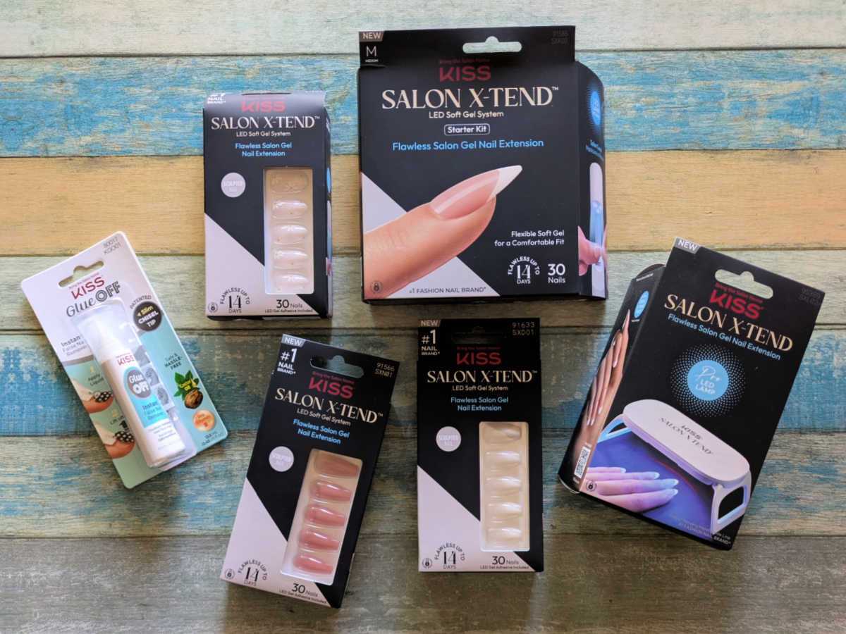 Salon X-tend Gel Nail Extensions deliver salon-quality results, last about two weeks, and make doing your own nails at home easy and impressive.