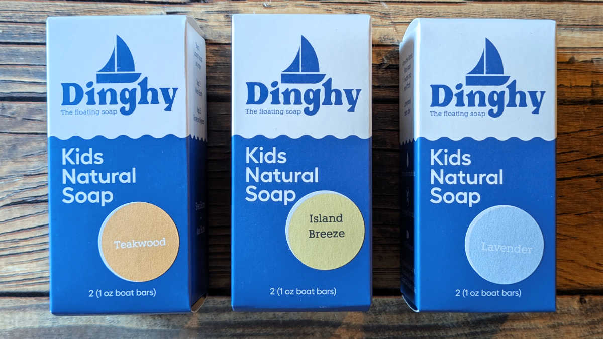 boxes of dinghy soap
