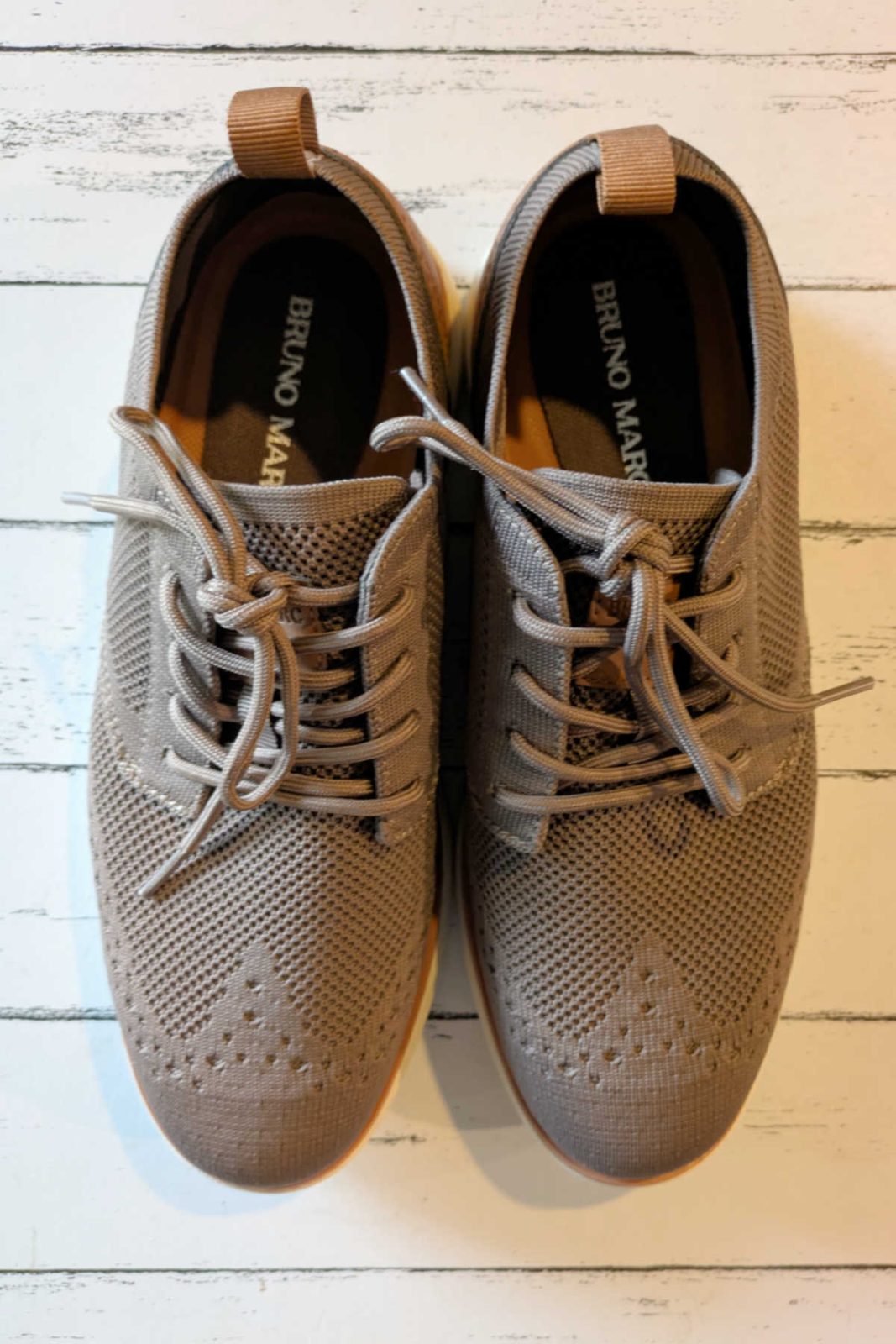 Bruno Marc KnitFlex Oxfords are well-made, true to size, and incredibly comfortable from the start. A stylish and versatile shoe for the office, travel, and everyday wear.