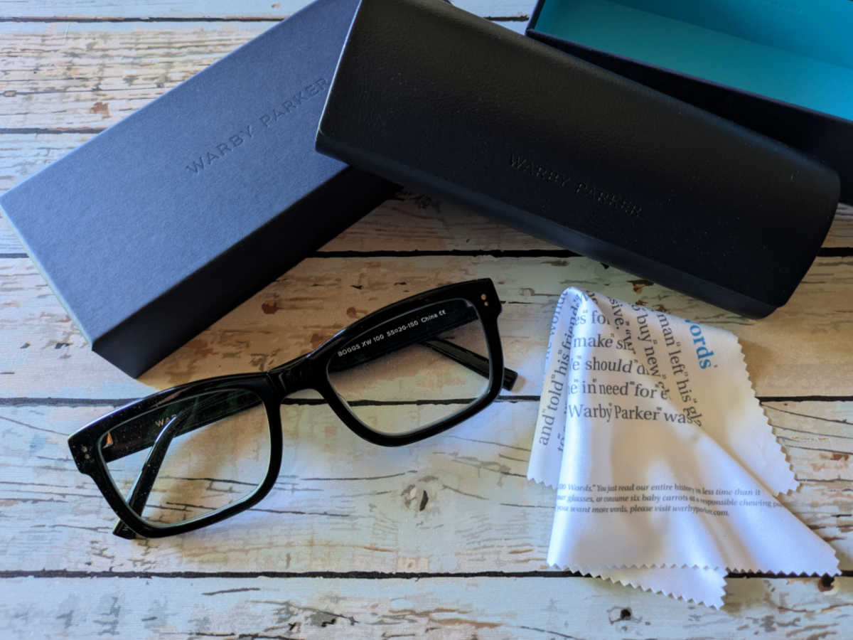 black warby parker boggs reading glasses