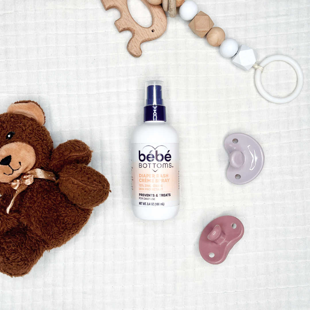 easy spray on bebe bottoms diaper rash cream