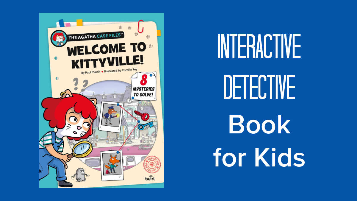 interactive detective book for kids welcome to kittyville
