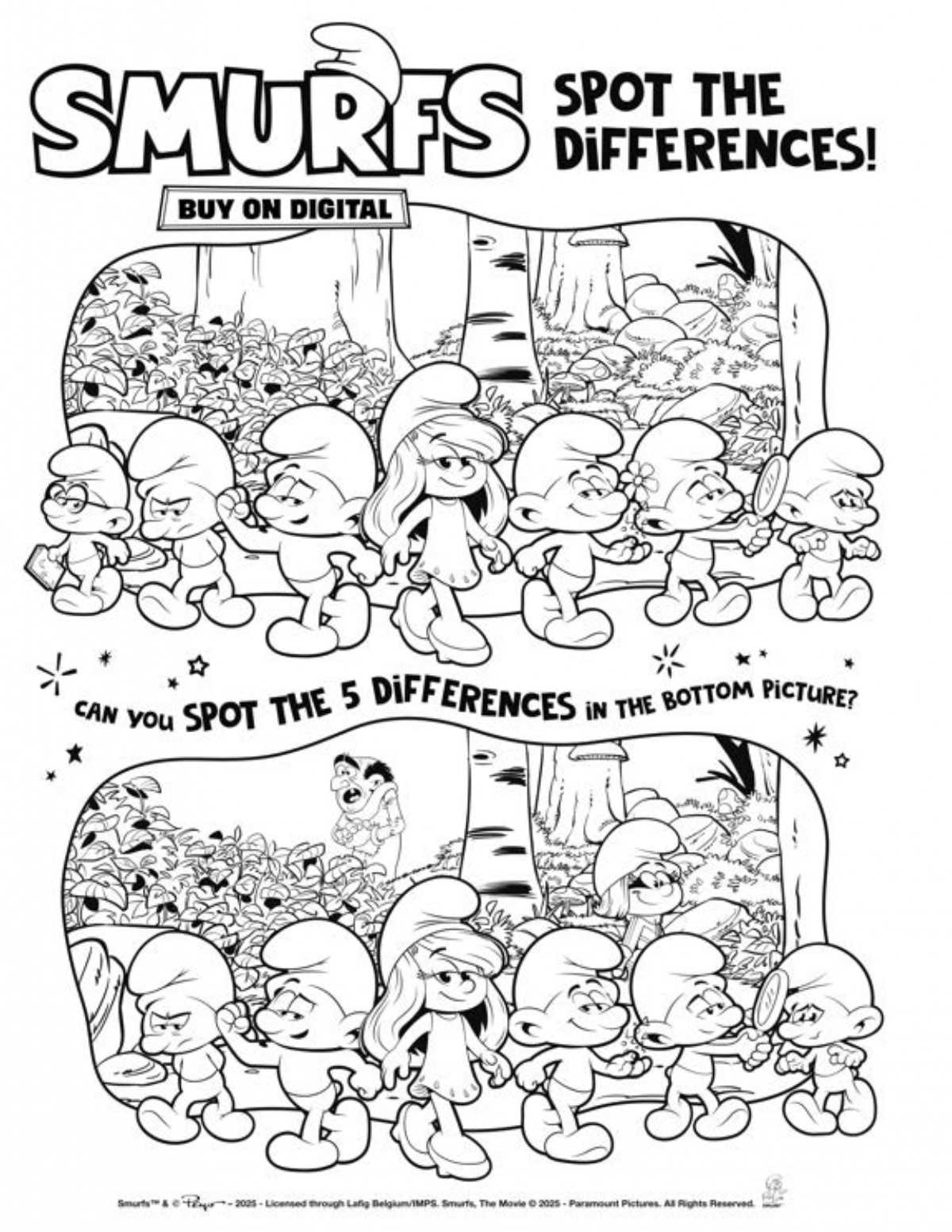 spot the differences