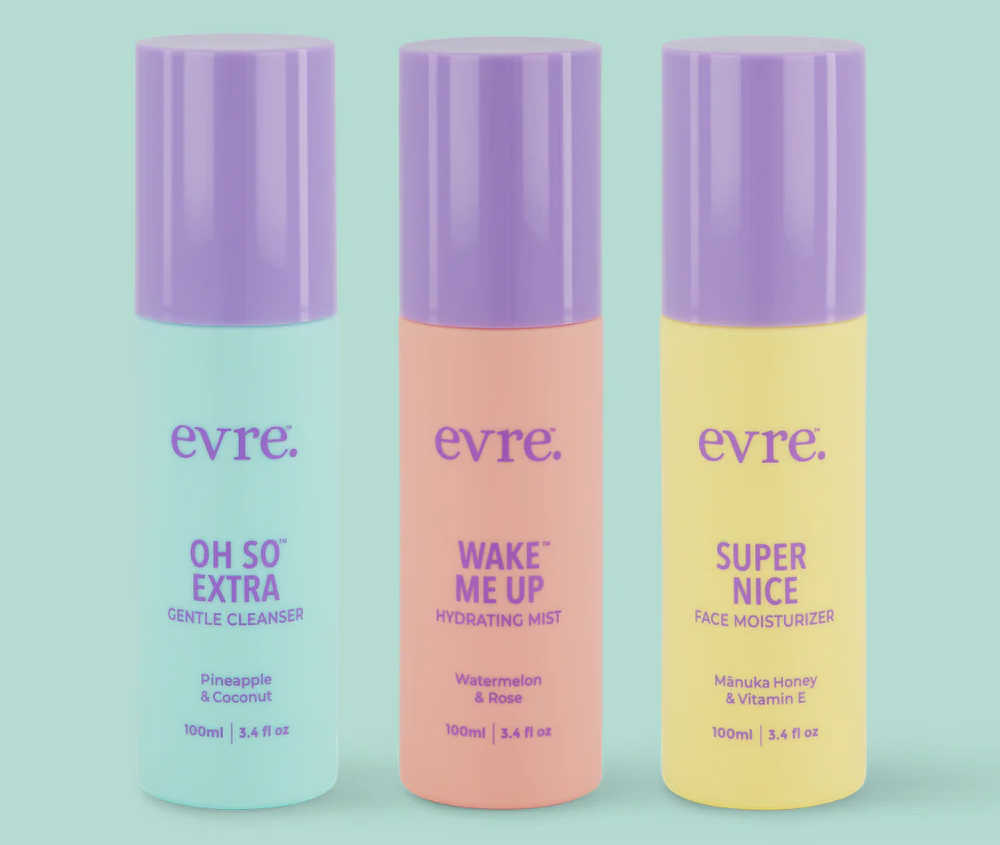 evre skincare products